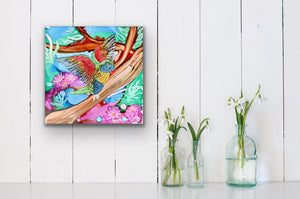 Rainbow Birdy - Art Print